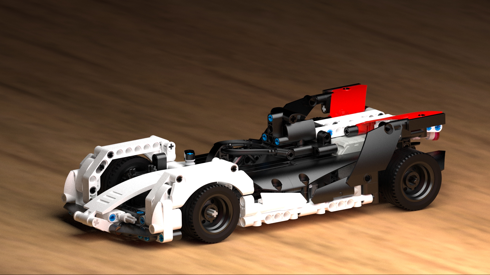 42137保时捷方程式赛车立体拼装玩具